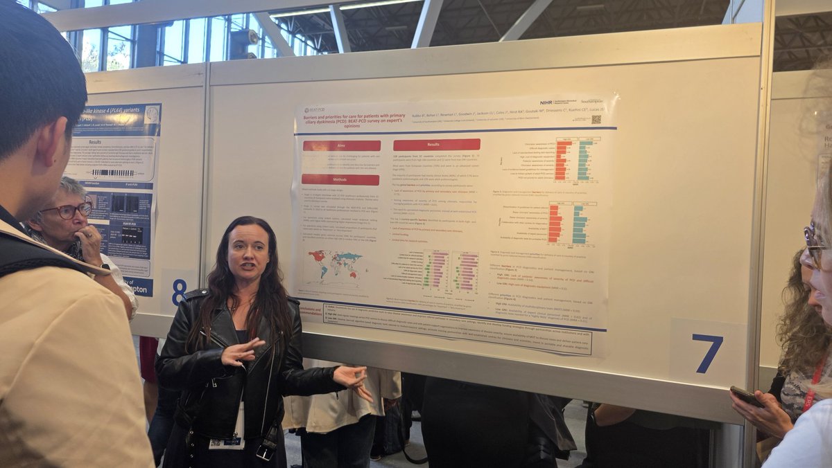 Such a good session today at #ERSCongress  all dedicated to #primaryciliarydyskinesia research with many contributions from the <a href="/beatpcd/">BEAT-PCD (ERS CRC)</a> network #ERSCongress2025 <a href="/mathieu_bottier/">Mathieu Bottier, PhD</a> <a href="/bruna_rubbo/">Bruna Rubbo</a>