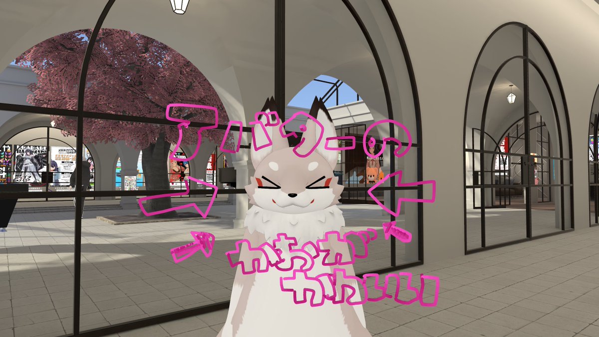 EVOLAEVO3's tweet photo. VRCでフレンドさんふえた～！
アバターが可愛すぎる https://t.co/gAUGsPbG4O