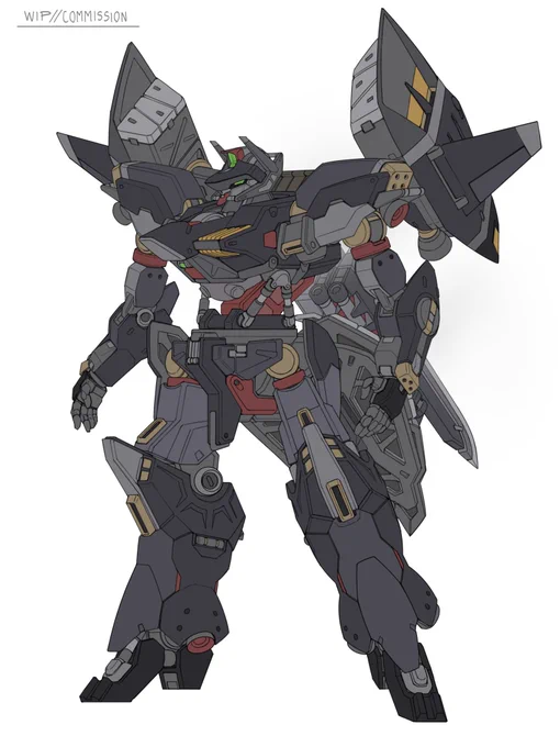 WIP // Commission – color test