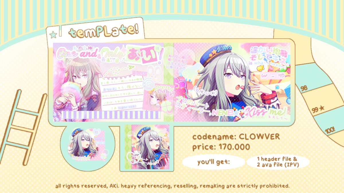 kaedewhara's tweet image. help rt please, thankchu!~`:3

haloou, karena sedang BU, aku mencari orang tua baru untuk kedua anak cantik &amp;amp; gantengku nie 🥹💗 template berformat IPV dan bisa di take melalui DM pukul 19.30 WIB yaaaa! please read the TNC sebelum jajan ya yeorobun 😆🫶

#zonauang #zonaba