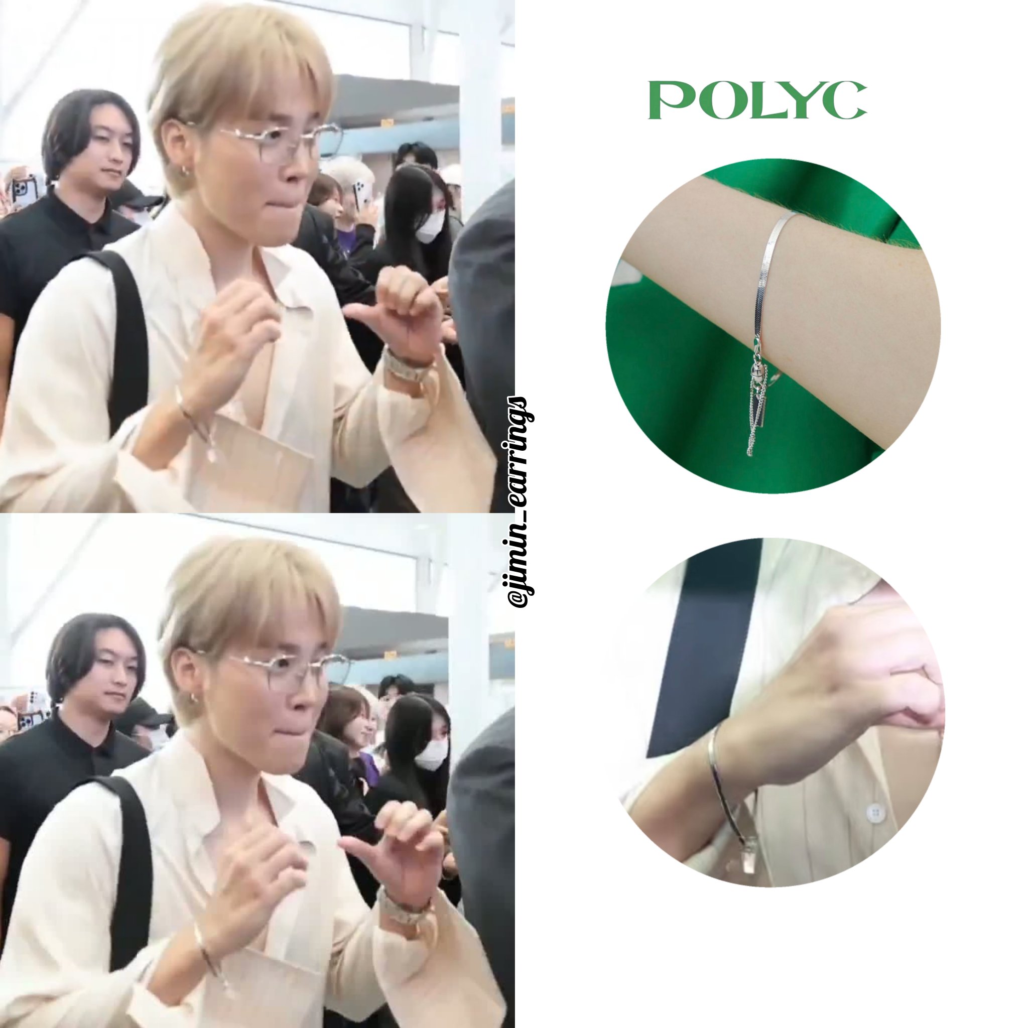 POLYC SNAKE BRACELET スネークブレスレット ジョングク着用 BTS JUNGKOOK & JIMIN 着用 / POLYC / スネークブレスレット