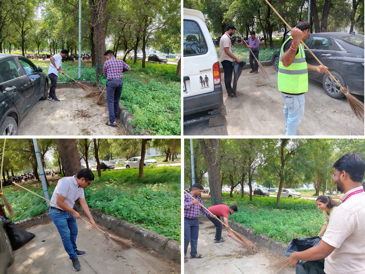 NIPER-AHMEDABAD (@niperahm) on Twitter photo As part of #ekdineksaathekghanta under #SwachhataHiSeva2025 campaign, <a href="/NIPERAHM/">NIPER-AHMEDABAD</a> conducted a cleaning drive of public spaces. Students, faculty, and staff came together with great enthusiasm to clean and beautify the campus surroundings. #SHS2025 #cleanbharat <a href="/Pharmadept/">Department of Pharmaceuticals 🇮🇳</a> As part of #ekdineksaathekghanta under #SwachhataHiSeva2025 campaign, <a href="/NIPERAHM/">NIPER-AHMEDABAD</a> conducted a cleaning drive of public spaces. Students, faculty, and staff came together with great enthusiasm to clean and beautify the campus surroundings. #SHS2025 #cleanbharat <a href="/Pharmadept/">Department of Pharmaceuticals 🇮🇳</a>