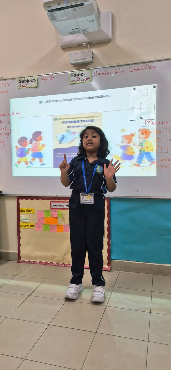 JssSchool's tweet image. Number Tales:

From digits to drama! 🎭💡 Grade 1 students brought math to life through a storytelling session based on math concepts. #YoungStorytellers #MathMagic #NumberTales

#digits #primaryschool #schoolsindubai #khda #khdadubai
