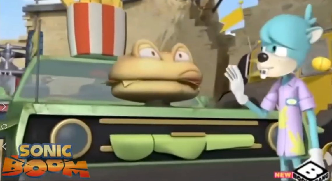 PPGKatelyn's tweet photo. @Xamoel @sonic_hedgehog @RaceCrossWorlds I would love to see these racers. Also Dave with his race car from the Sonic Boom episode "If You Build It, They Will Race." https://t.co/FVY9bXgrOh