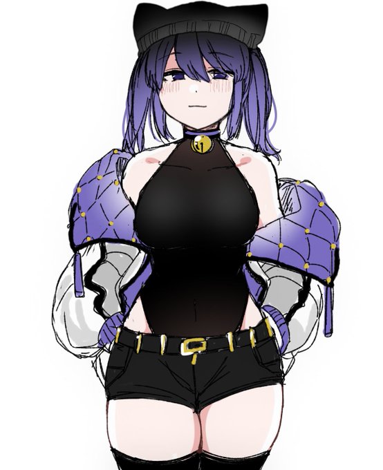 ハイレグインナー+短パン+肩出し上着的なものがアツい 