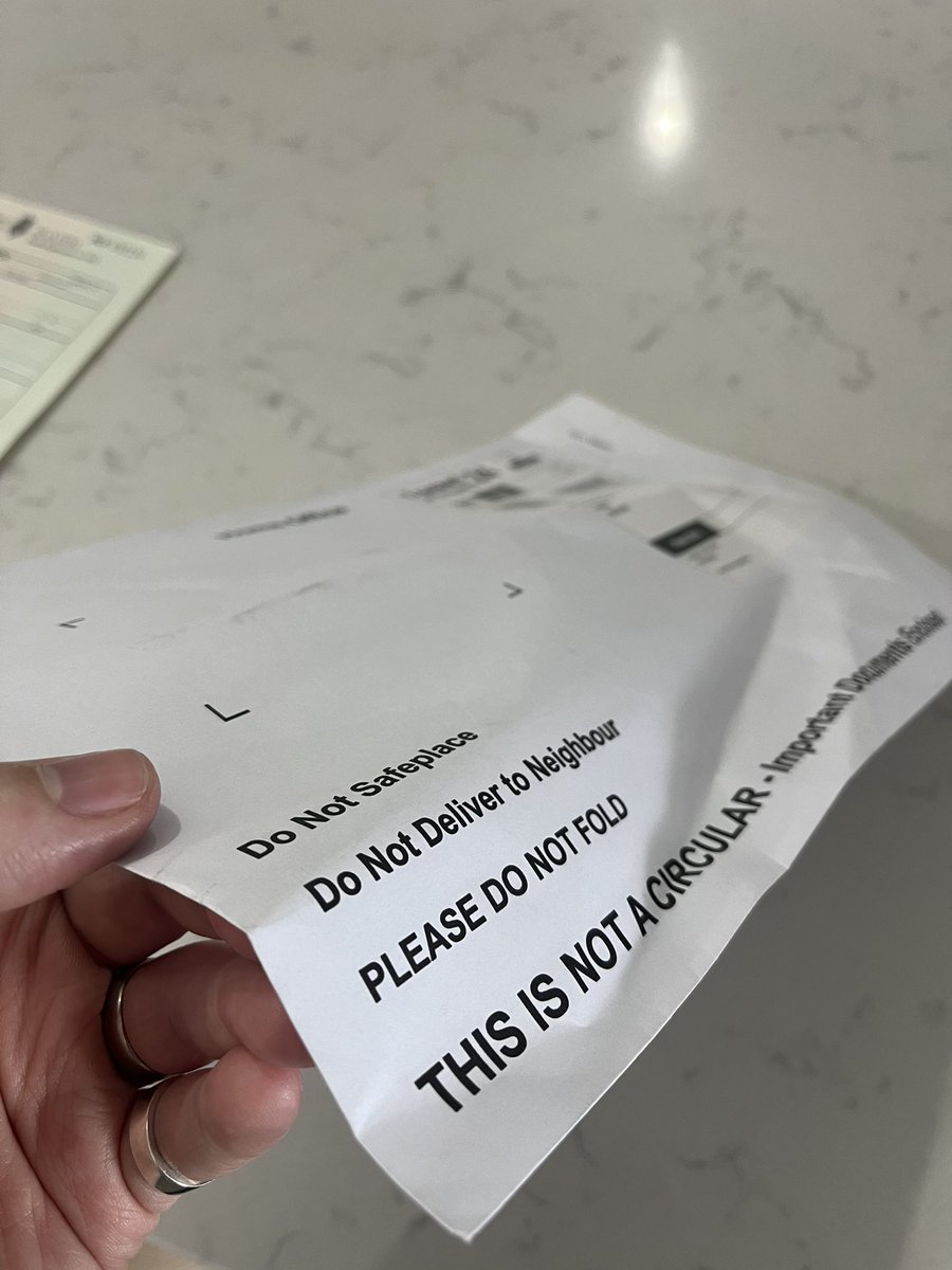 JaySndrsn's tweet photo. .@RoyalMailHelp can your staff not read? My sons birth certificate has been damaged because of your employees negligence. Do they just not care? Genuine blatant display of incompetence. Are you going to cover the costs of replacing it? https://t.co/8hfgpvMGLR