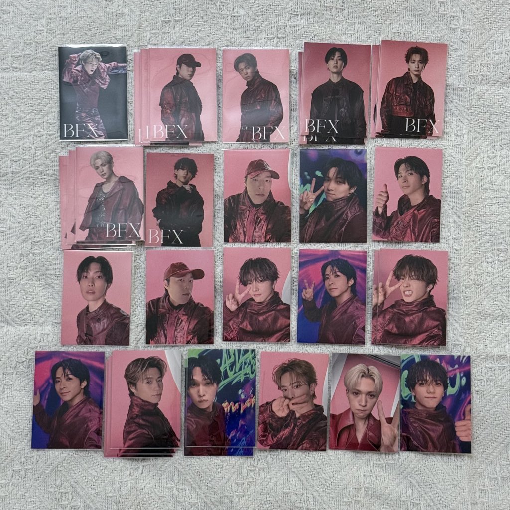 FANTASTICS BFX 特典 トレカ 交換 LIVE TOUR 2025 BUTTERFLY EFFECT