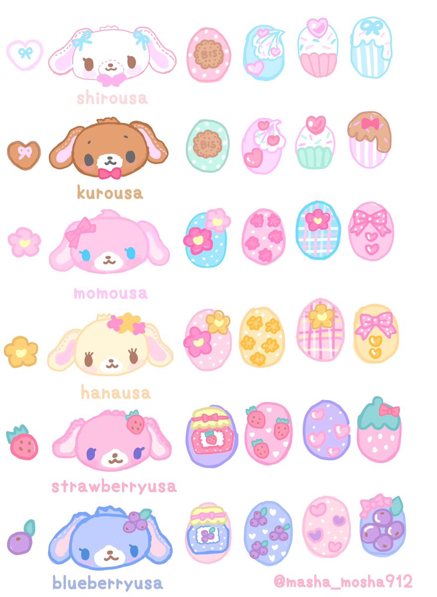 masha_mosha912's tweet image. 🎀シュガバニネイルまとめ🎀