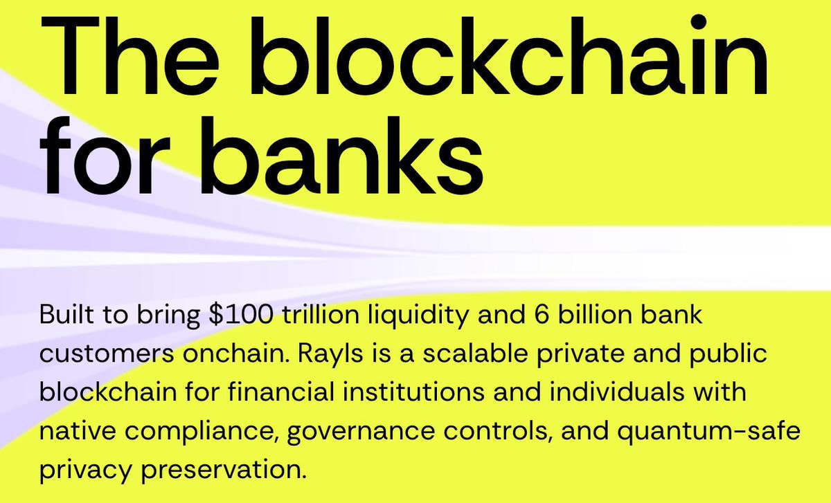 ElCryptoDoc's tweet image. I’ve been seeing more projects trying to bridge #TradFi and #DeFi but @RaylsLabs is on another level.
Think of it as a dual setup: a public Ethereum L2 with full KYC, and private networks that give institutions top-tier privacy and scalability.
Built with cryptographic security…
