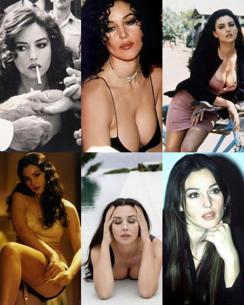 modernhistory's tweet image. Monica Bellucci turns 61 today