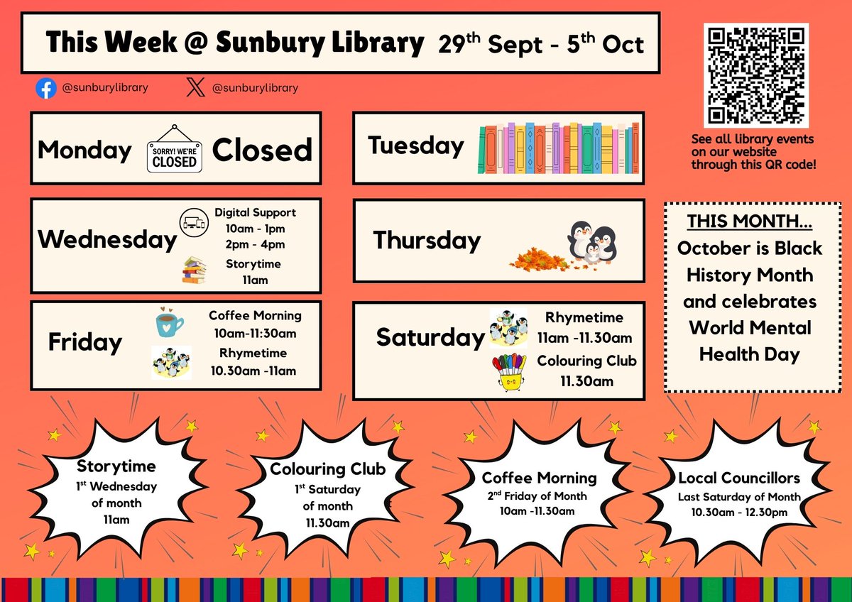 Sunbury Library tweet media