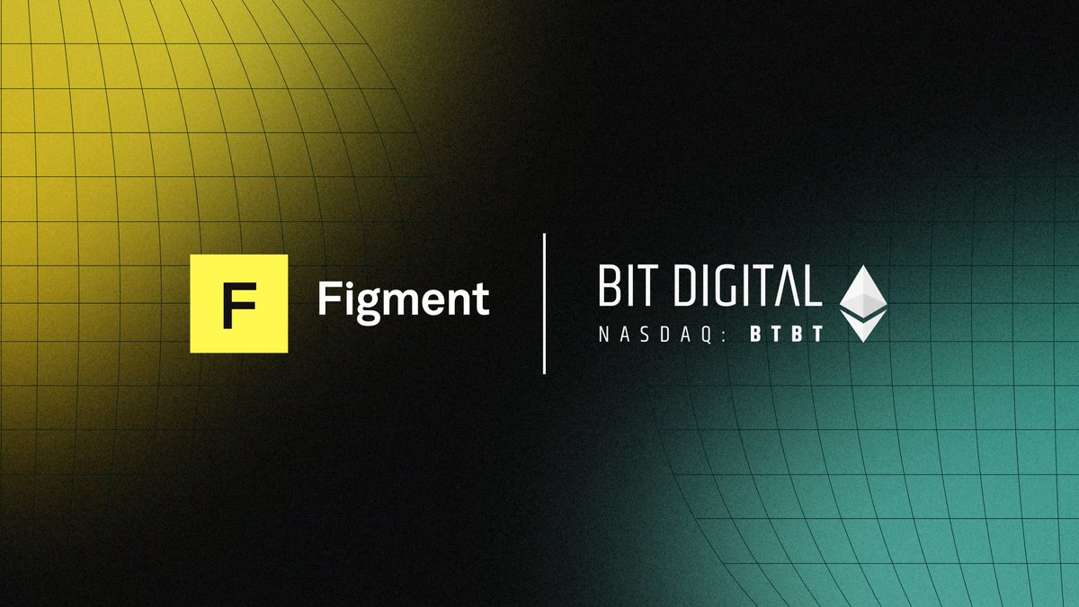 Figment_io's tweet photo. 🚀 @BitDigital_BTBT has selected Figment, as its primary staking provider to bolster its Ethereum strategy. 

Bit Digital has actively adopted staking in its strategy and under this partnership, Bit Digital leverages Figment’s institutional-grade staking solutions to optimize ETH staking performance while enhancing risk management.

Learn more 🔗 
https://t.co/TdD6A6CxDL
