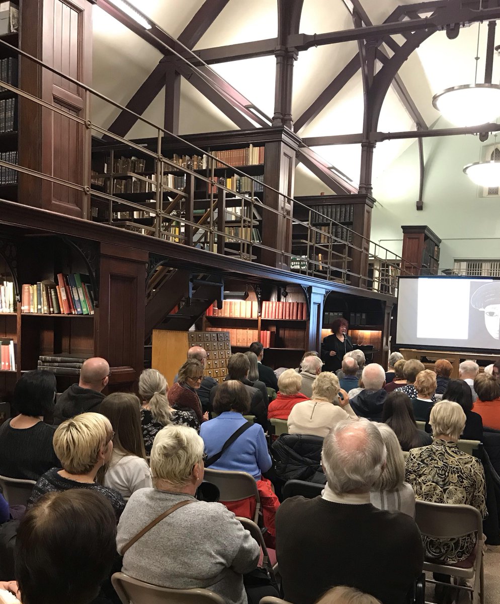 🥳SOLD OUT!
This Saturday's talk, back in one of our favourite venues, the library above #Wigan Museum. 
Designed by Alfred Waterhouse in 1877, in which George #Orwell researched his 'Road to Wigan Pier' in 1936 &amp; home to an ancient #Egyptian gold face immortalegypt.co.uk/post/a-golden-…