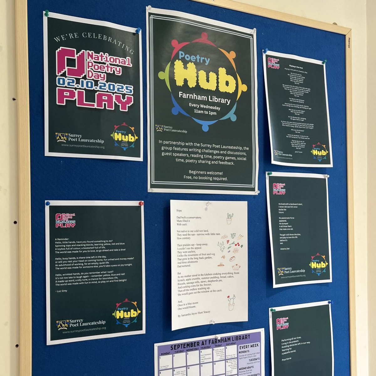 Farnham Library tweet media