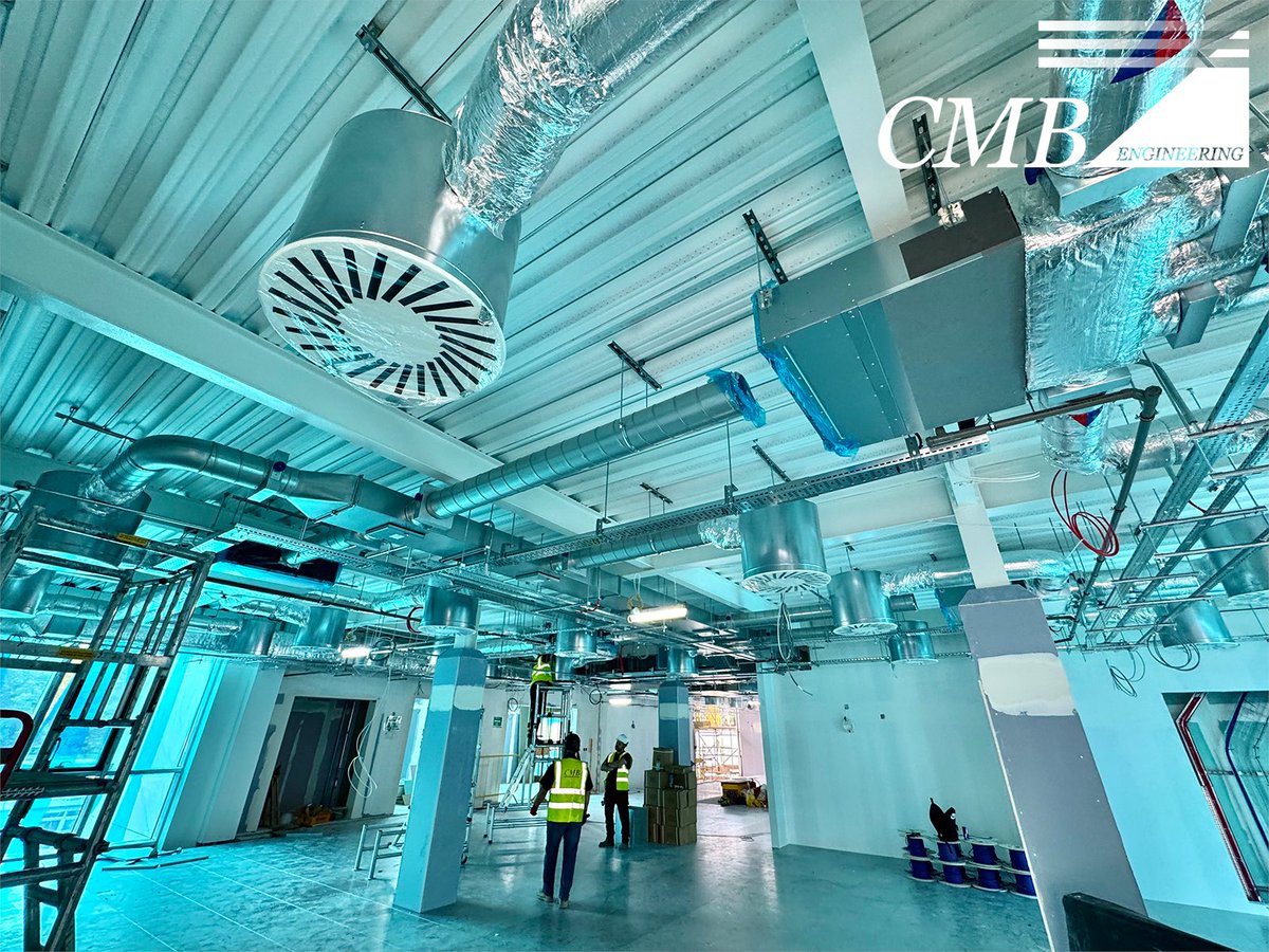 CMBEngineering's tweet image. We are now 7 months into construction on the £1.7M Mechanical contract for @QMUL's Information Teaching Laboratory in London, where the existing building is undergoing a substantial extension and refurbishment as part of the uni's investment into their computer science offerings.…