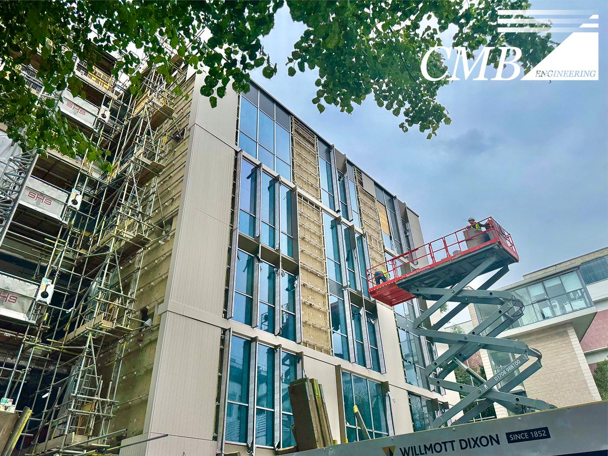 CMBEngineering's tweet image. We are now 7 months into construction on the £1.7M Mechanical contract for @QMUL's Information Teaching Laboratory in London, where the existing building is undergoing a substantial extension and refurbishment as part of the uni's investment into their computer science offerings.…