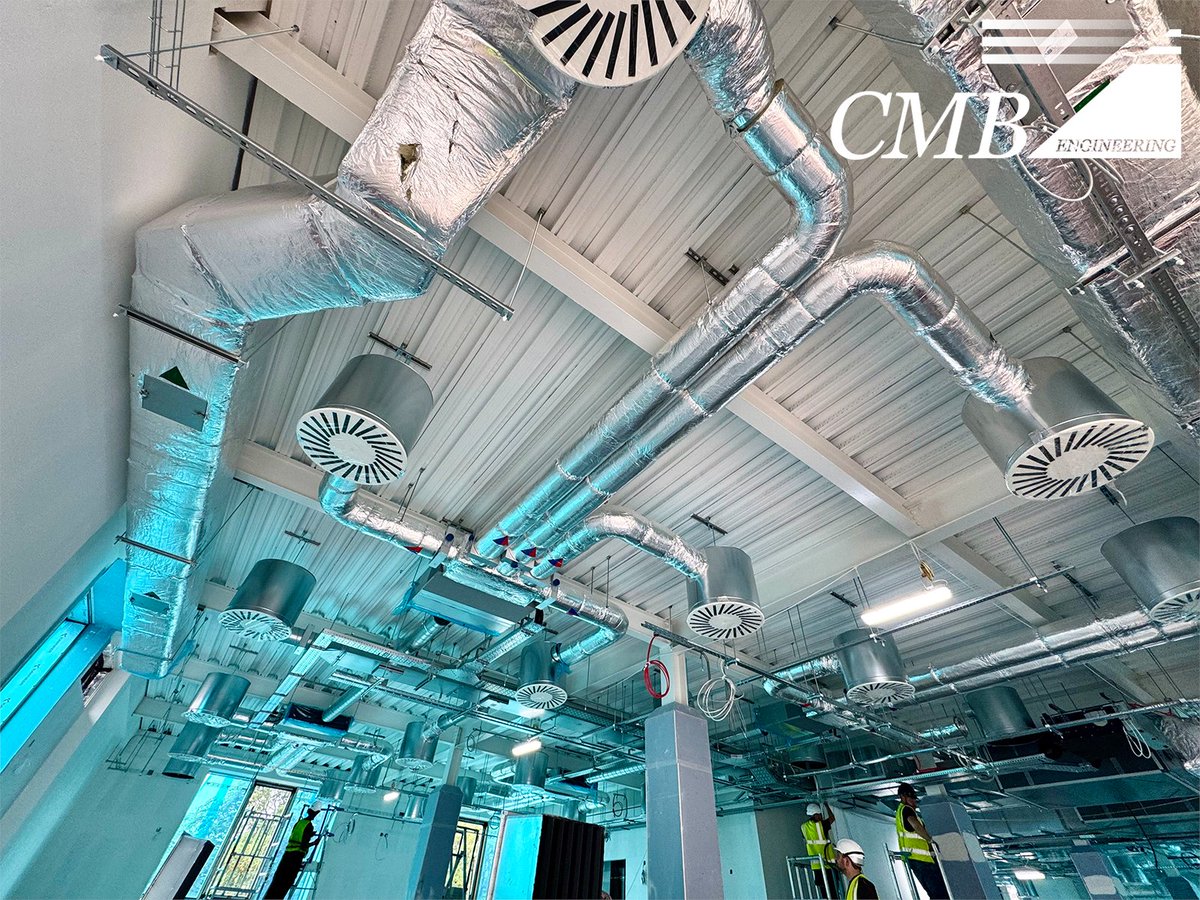 CMBEngineering's tweet image. We are now 7 months into construction on the £1.7M Mechanical contract for @QMUL's Information Teaching Laboratory in London, where the existing building is undergoing a substantial extension and refurbishment as part of the uni's investment into their computer science offerings.…