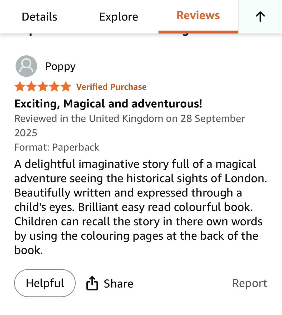 TrulyFlyMag's tweet photo. The Magical London Roar receives its first ⭐️⭐️⭐️⭐️⭐️ review on Amazon, where you can pick up your copy today.

Don’t delay and soon your child can be enjoying Mason &amp; Nickolas’s adventure around London with their magical lion friend. https://t.co/IbixgQ1e2h