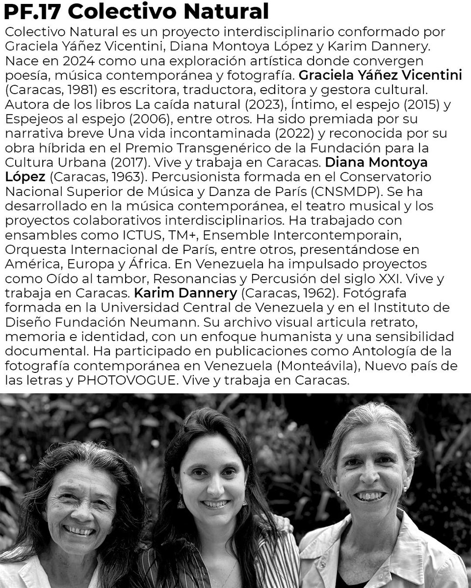 ProyecCreadoras's tweet photo. Puedes conocer sus propuestas en la muestra Transformaciones: Humanidad, en la Galería de Arte Nacional en Caracas. Visita la exposición los martes y miércoles de 9 am a 5 pm, los jueves y viernes de 5 pm a 8 pm, y los sábados y domingos de 10 am a 5 pm. https://t.co/soapFm635W