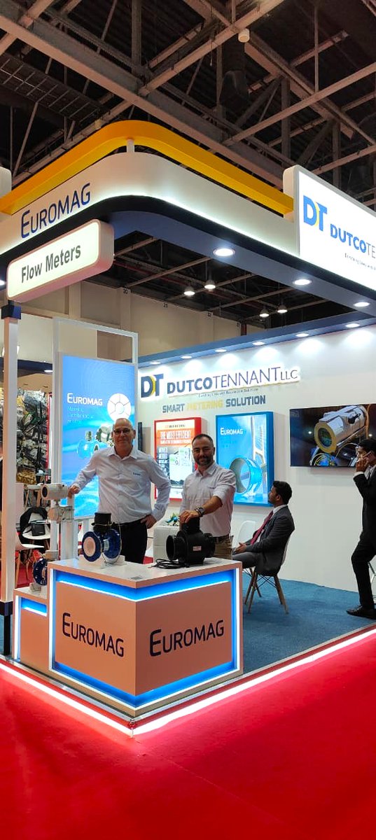 Dutcotennant's tweet image. Kicking off Day 1 at #WETEX2025 with #Euromag &amp;amp; #Mikroelektronika! Discover #smartmetering for efficiency, accuracy &amp;amp; #sustainability.

📍 Visit us at Dubai World Trade Centre, Hall SS3 – Stall R20 from 30th September – 2nd October 2025.

#UtilitySolutions #DutcoTennantLLC