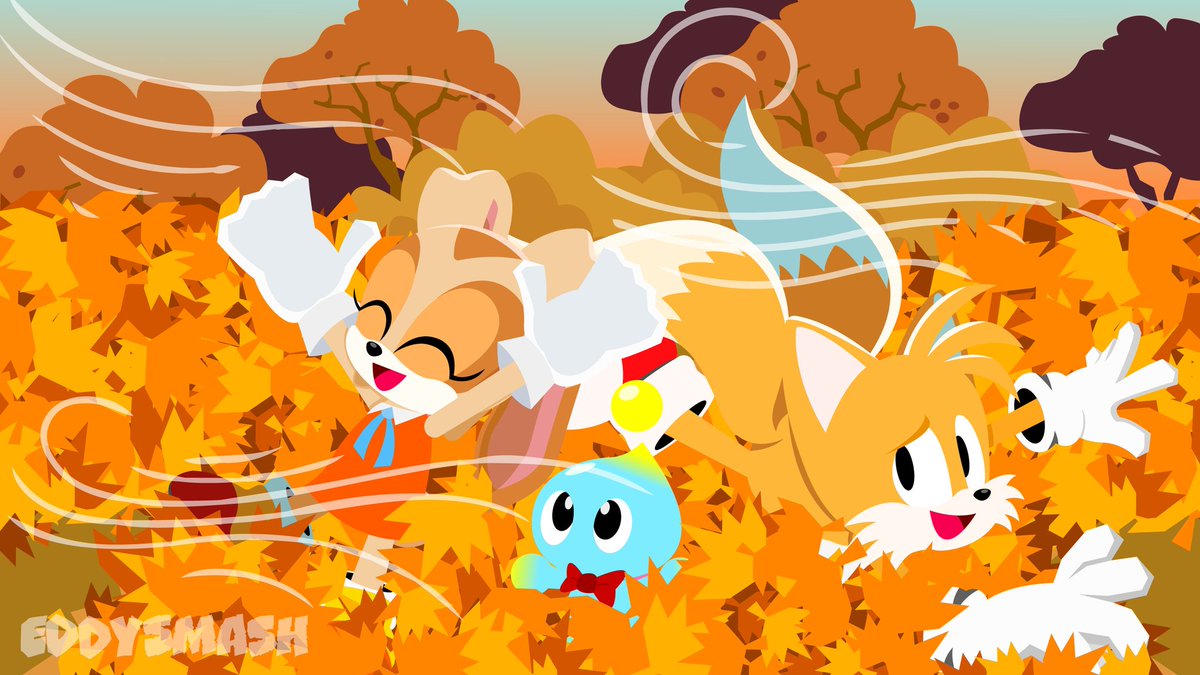 Is Autumn season and Tails and Cream are having fun!! 🍁🌀🍂

#Tails #MilesTailsPrower #CreamTheRabbit #SonicTheHedgehog
