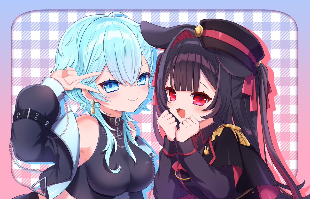 ＼＼ #Vスタ 発売記念！✨️／／

1位同士でお写真撮ったよっ🎬
お隣はとらまる！！【 #kiritoramaru 】

全人類10月号Vスタ買えよな🪄🖤
 #1枚絵公開  #VTuberスタイル 

╭━━━━━━━━━━━━━━━╮

   私たちが君のナンバーワンっ！📣

╰━ｖ━━━━━━━━━━━━━╯