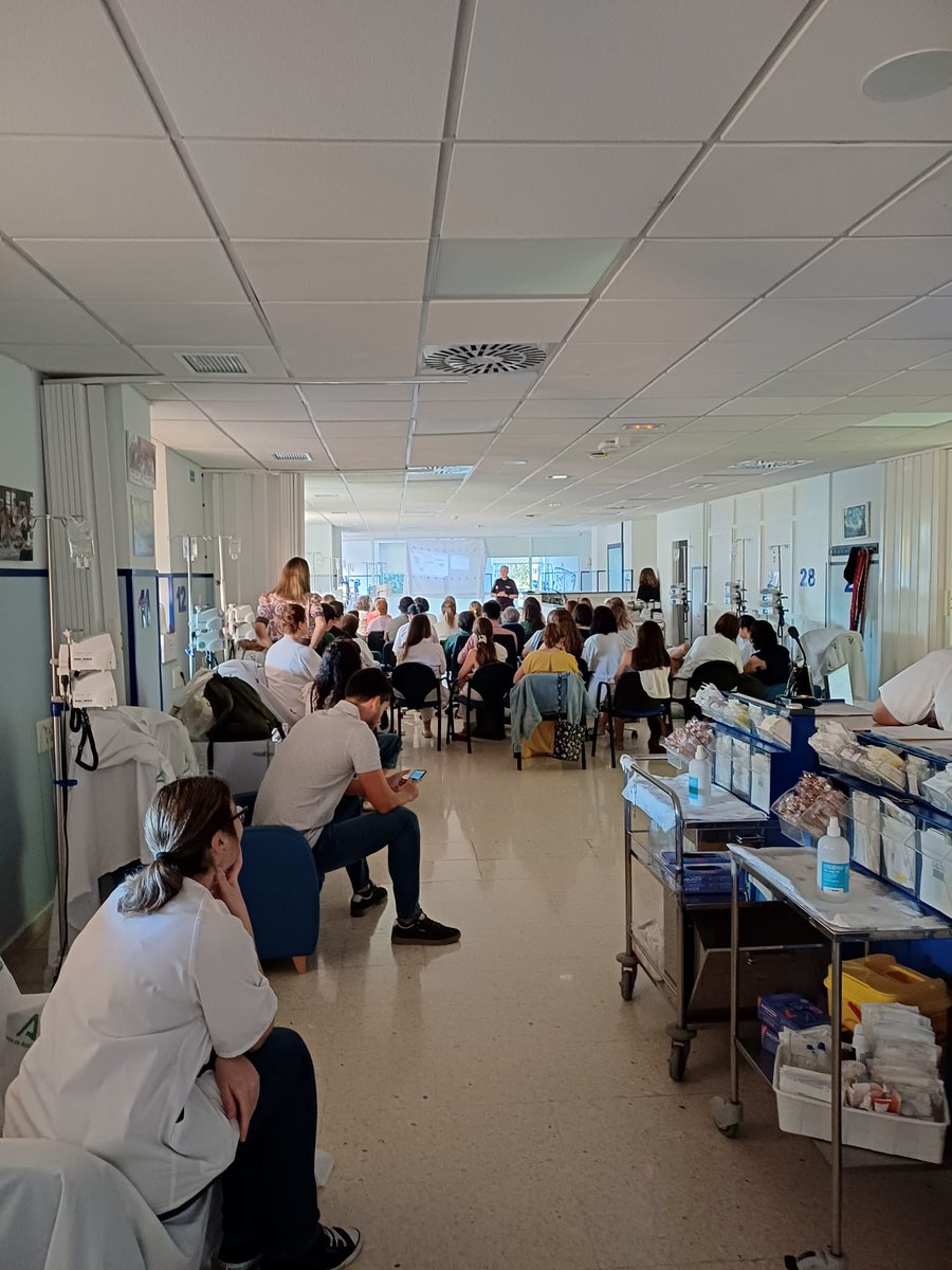 Nuestra Unidad de #riesgoslaborales, en colaboración con el Interlocutor Policial Sanitario, ha impartido en nuestro centro una sesión formativa dentro del Plan de Prevención y Atención Frente a Agresiones a Profesionales del SSPA
#hujsemueve
#stopagresiones