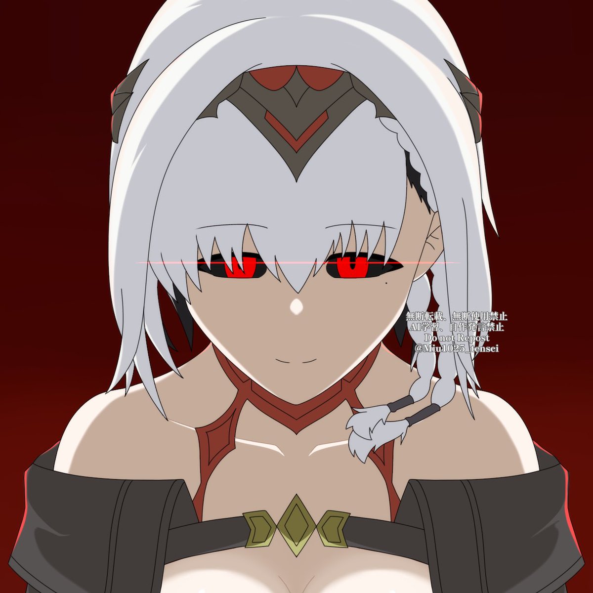 Miu1025_tensei's tweet image. #今月描いた絵を晒そう