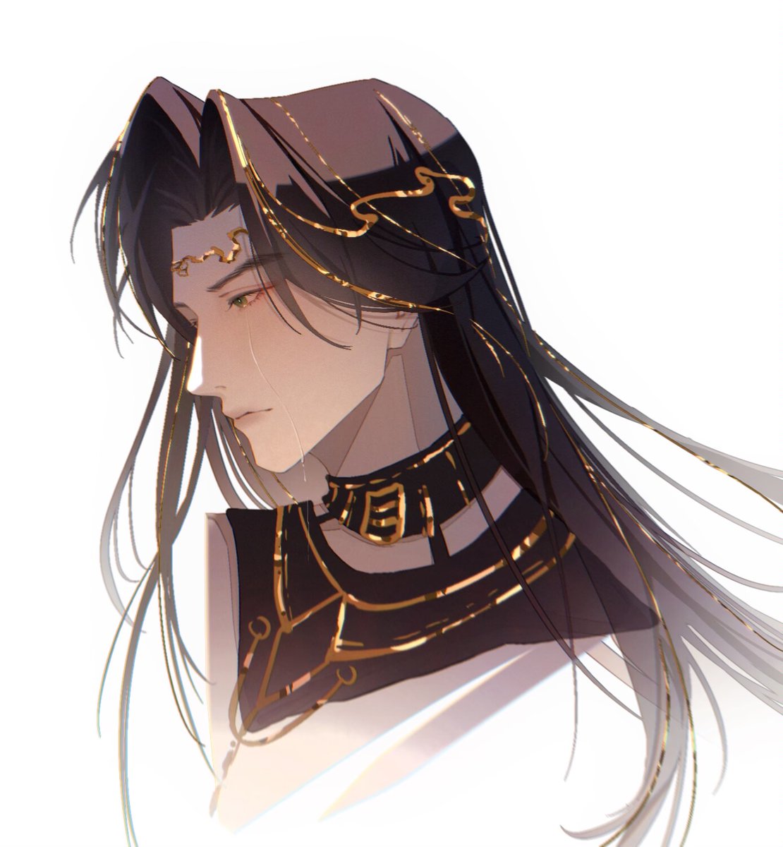 vvin975's tweet photo. 「如果，神也有私心」
「如果，是你」

#黎深 #恋与深空 #LoveandDeepspace https://t.co/Ri4u2YBAo8