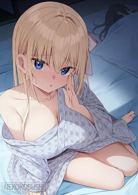 リボン子ちゃん🎀
 #今月描いた絵を晒そう 