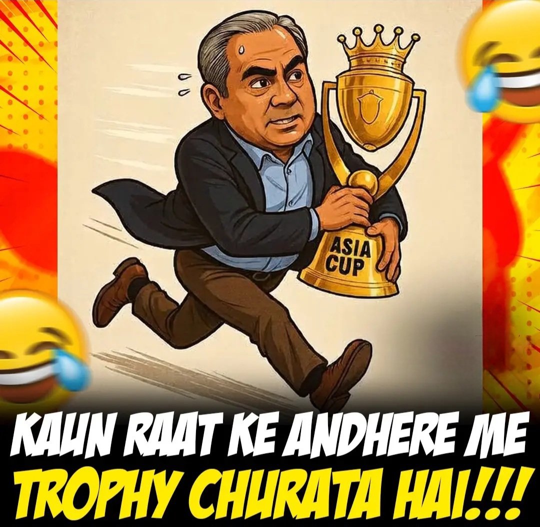 Ban Pakistan from Cricket <a href="/ICC/">ICC</a> <a href="/BCCI/">BCCI</a> ,ACC chairman is saying "My Trophy, My Wish" what kind of shameless behavior is this.After losing AsiaCup25 <a href="/MohsinnaqviC42/">Mohsin Naqvi</a> is taking trophy &amp; medals of winners- Indian Team.This Trophy Chor's action will not be tolerated. <a href="/ICC/">ICC</a> Pls take action
