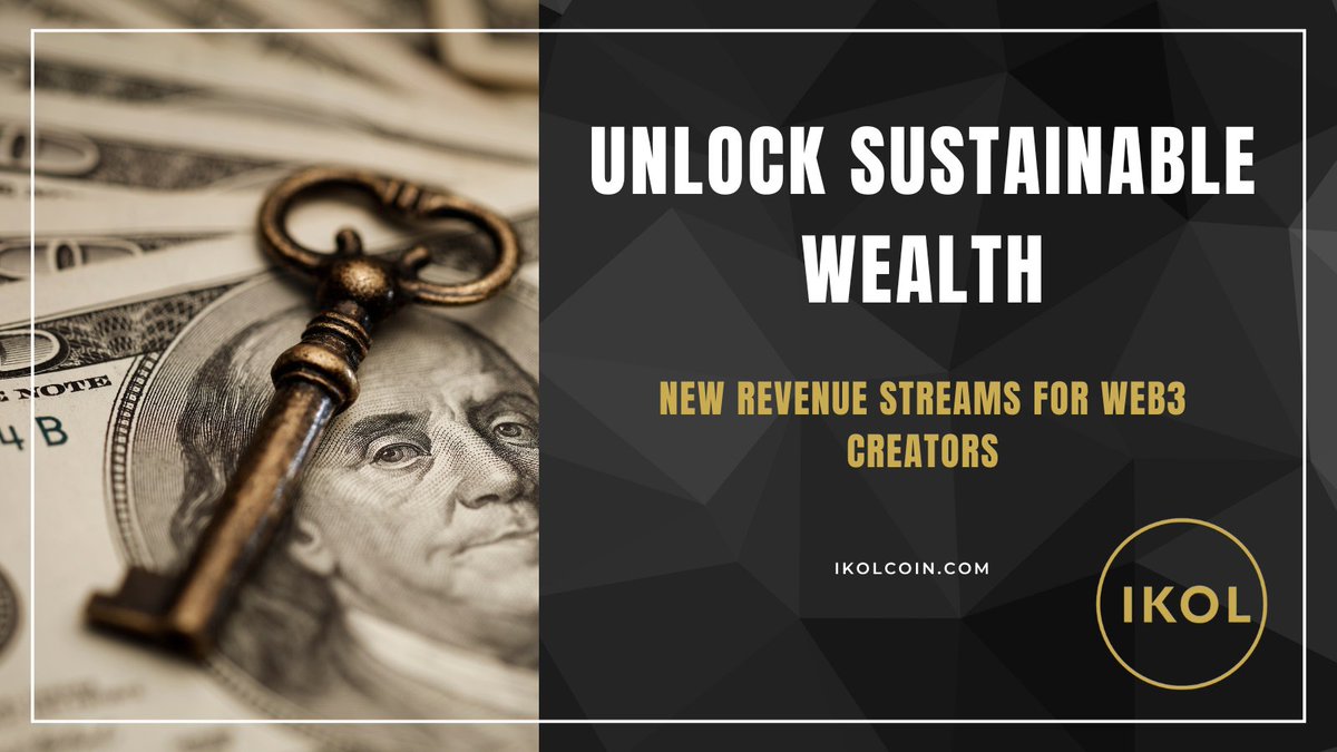 ikoltoken's tweet photo. ๐งต For too long, creators were trapped in limited monetization models. But in Web3, a paradigm shift is here, unlocking diverse, creator-centric revenue streams. ๐ธ /1 #Web3Monetization #CreatorEconomy https://t.co/UoPtpsfBKD