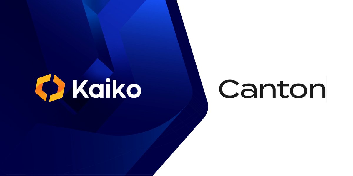 BirolAkcan10's tweet photo. @CantonNetwork #CantonThreads
Kaiko Joins the Canton Network as a Validator

Kaiko announced today that it has joined Canton Network as a Validator, further expanding its commitment to enterprise blockchain. https://t.co/4CxXwsTfHR
