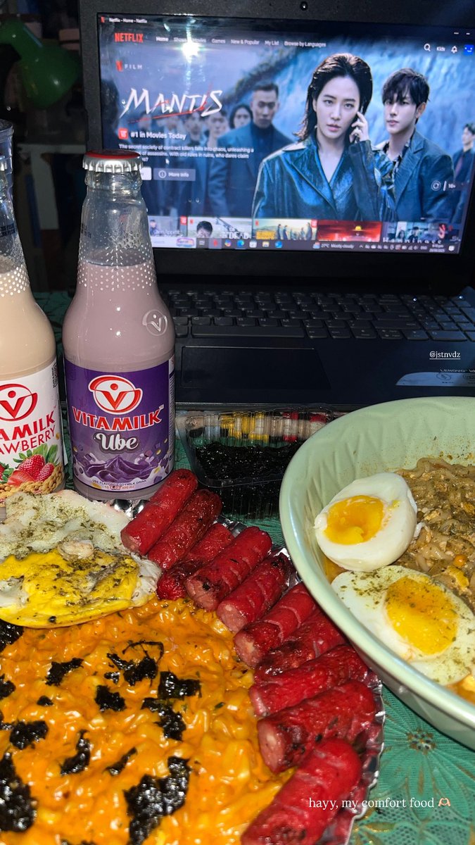 jipsimey's tweet photo. i love buldak carbonara saur muchie https://t.co/DzsiRtu468