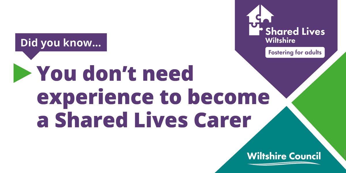 WiltsC_Careers's tweet image. You don’t need qualifications to become a Shared Lives Carer.

Support adults in Wiltshire with mental health needs, learning disabilities &amp;amp; physical impairments.

Find out more 👉  orlo.uk/MX1Va

#SharedLives #SocialCare #WiltshireJobs #CarersWanted #MakeADifference