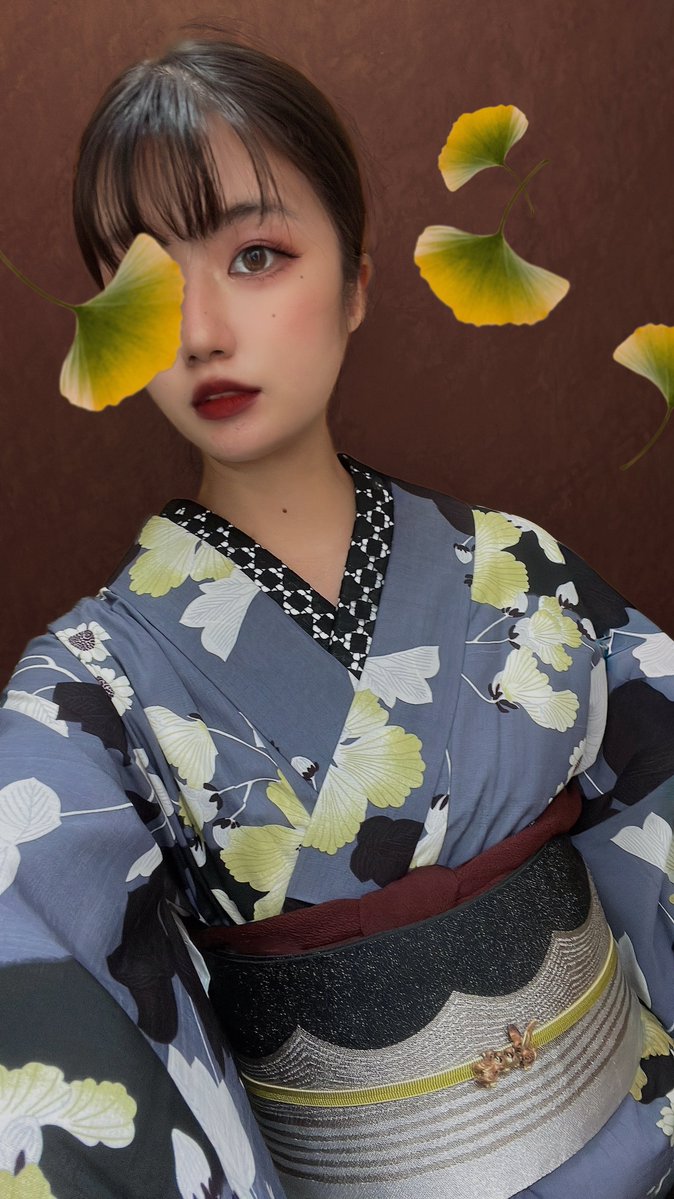 芙蓉と雀