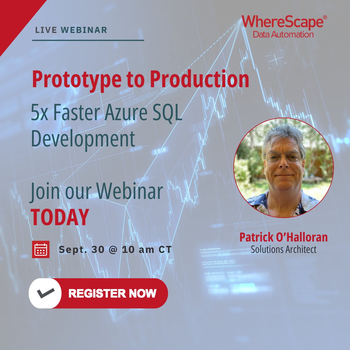 wherescape's tweet image. 🔥 Join Patrick O’Halloran live to see automation in action with WhereScape! 📅 Sept 30 | 10 AM CDT 👉 Secure your seat: ow.ly/1nE250X3ySs #AzureSQL #DataAutomation #MicrosoftAzure #DataEngineering #WhereScape #DataWarehouse #Webianr