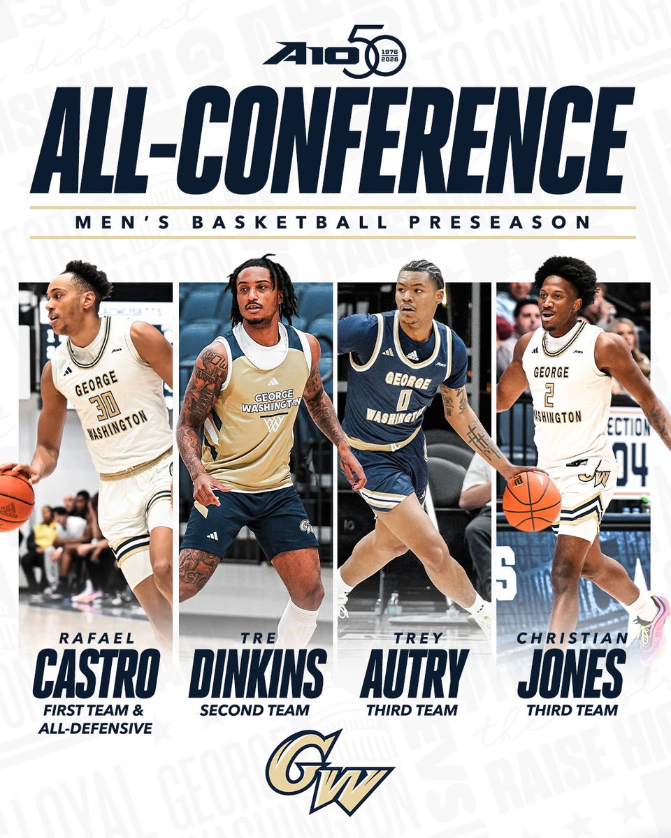 GW Men's Basketball tweet media