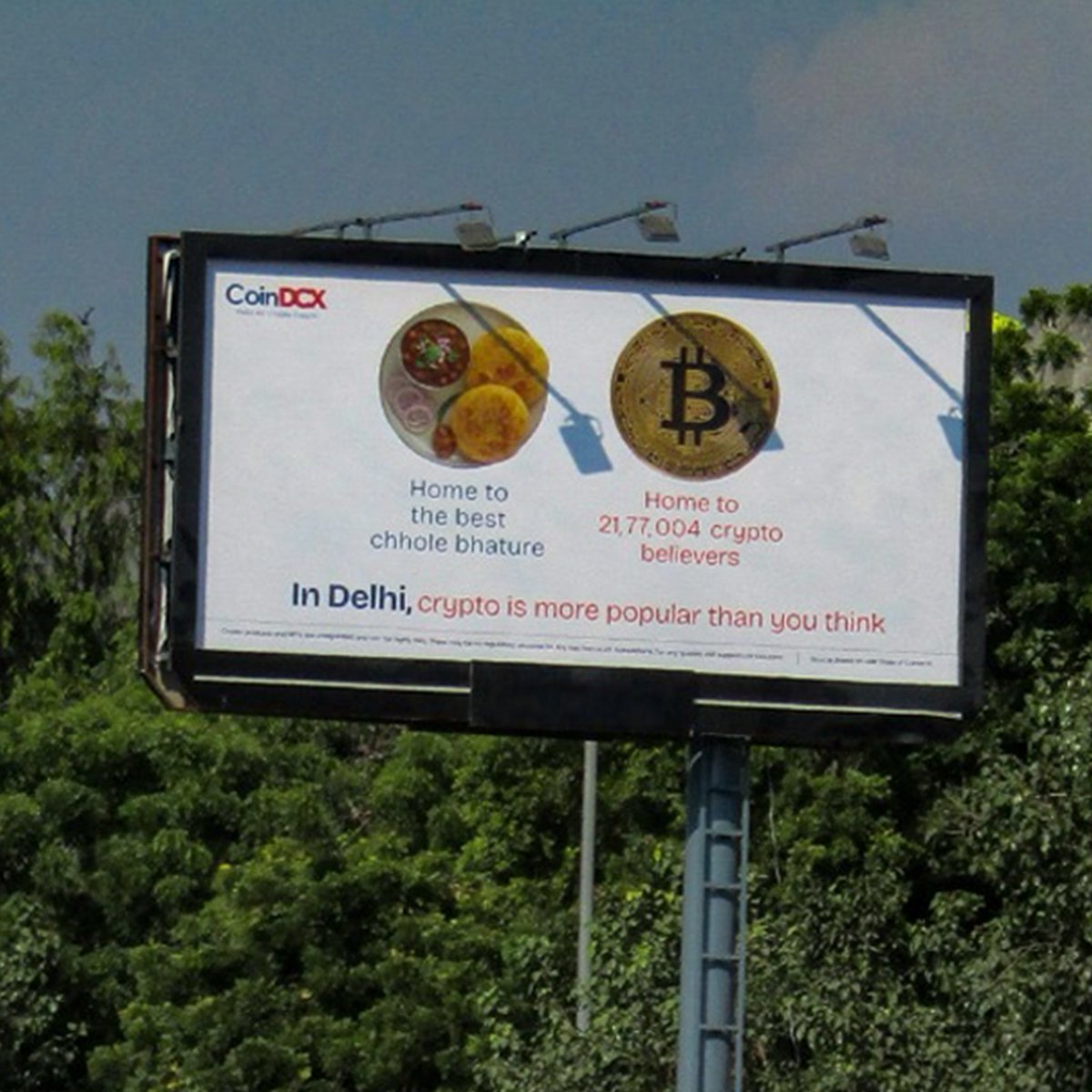 CoinDCX's tweet photo. Look up. The city already knows. Crypto is more popular than you think πͺπ»
Seen it around your city yet?
What else is more popular in these cities?
#CryptoIsPopular #CoinDCX https://t.co/3nPaX5WNVO