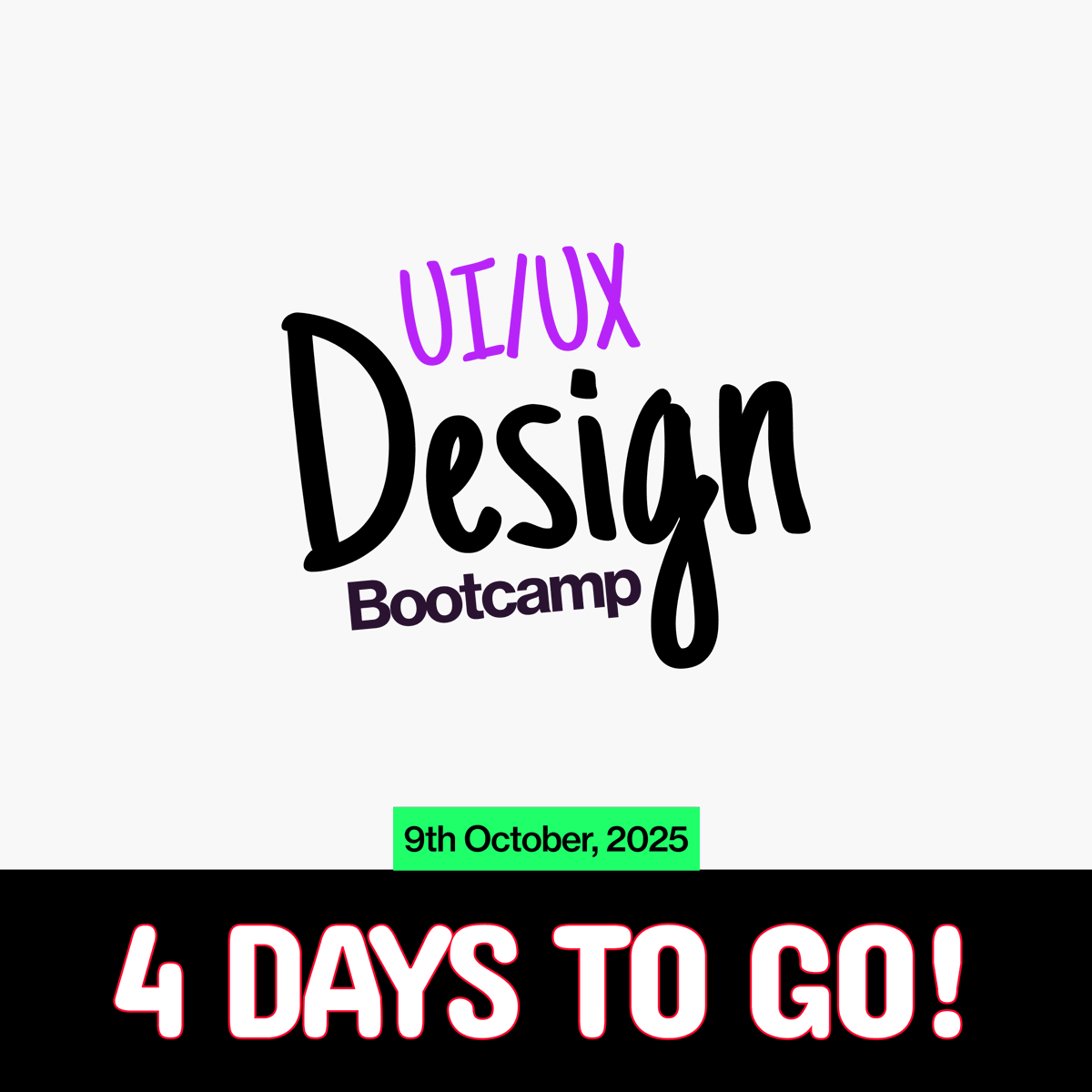 SOME FACTS

✅Entry level skill can't get you a job easily these days

✅Learning how to design alone without learning how to get Jobs is not viable

✅We have to move at the pace of AI

These facts influence all we do in our UI UX Design Bootcamp

See my pinned tweet