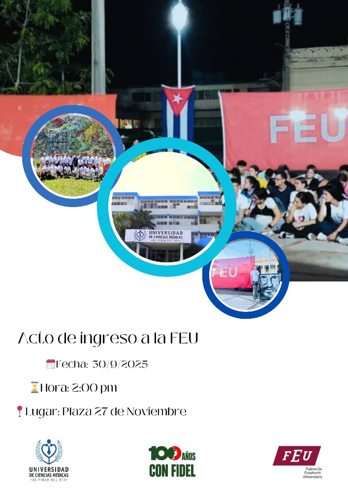 ✊🏻🇨🇺Acto de Ingreso a la Organización