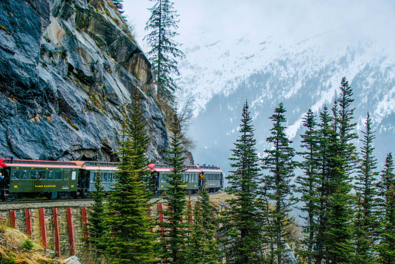 Have you been dreaming of Alaska? Journey through Skagway aboard the iconic White Pass Railway, where you’ll be treated to stunning scenery and majestic mountain views.🌲🏔️

Contact me today to book your adventure and create memories that will last a lifetime! 📞