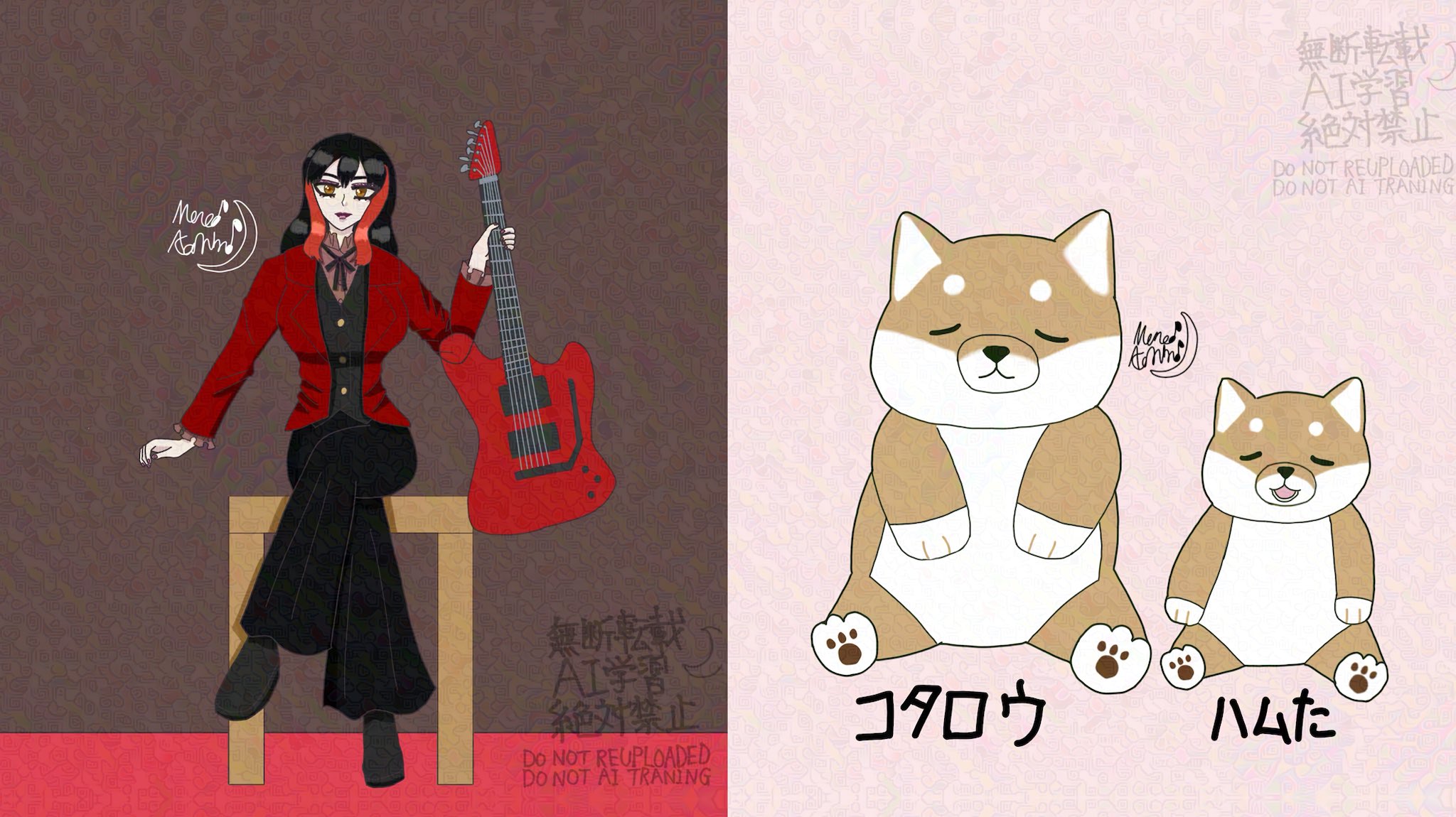 ま*め様 オリジナル手描きアナログイラスト 46 あかしま めのうMenou Akashima on X: 