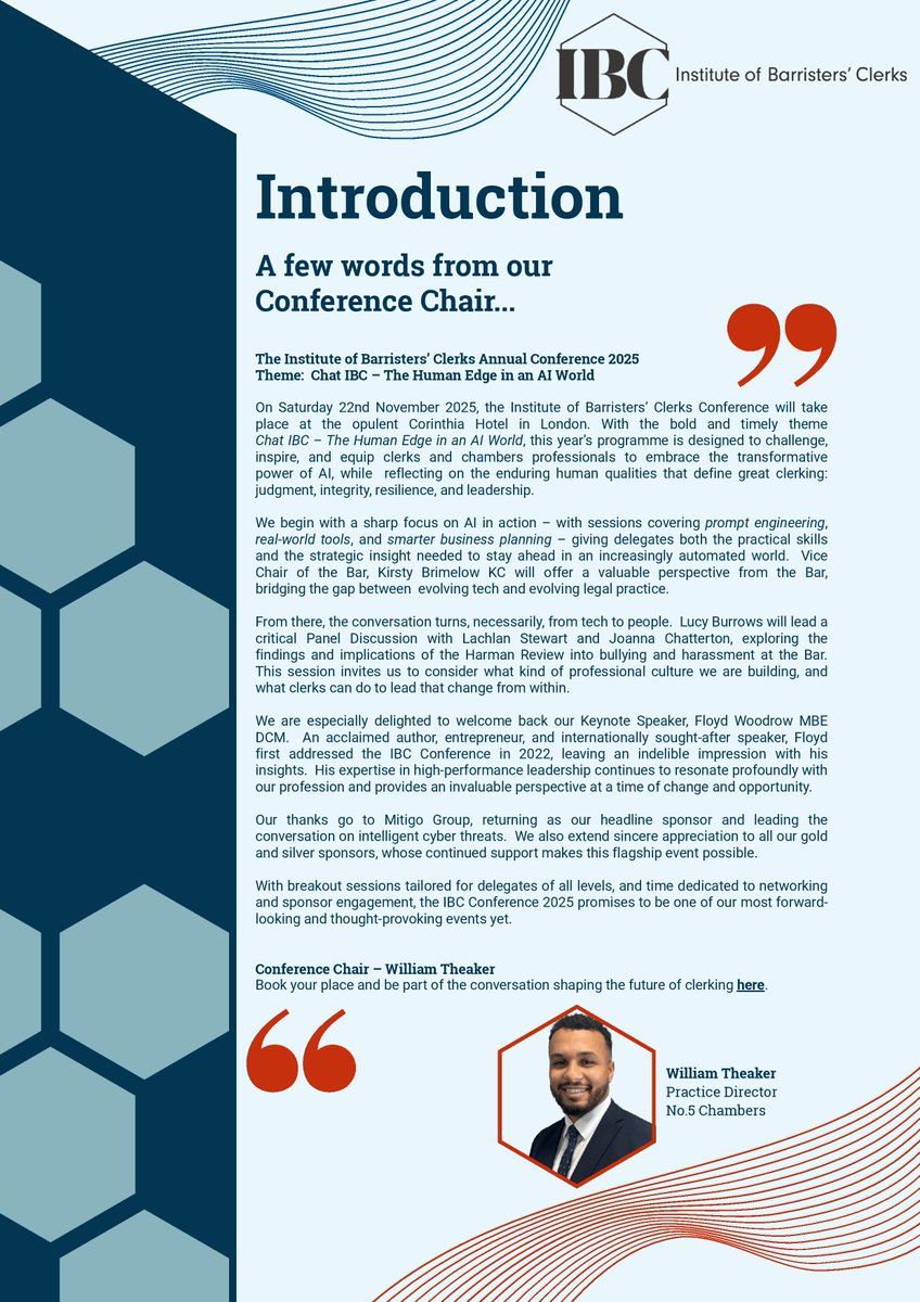 Tickets for the IBC conference 2025 are now on sale! For the flyer &amp; tickets please visit our website.  There's a 10% Early bird discount on tickets purchased before the 10th October. ​​​IBC Conference 2025: Book your tickets now! - IBC