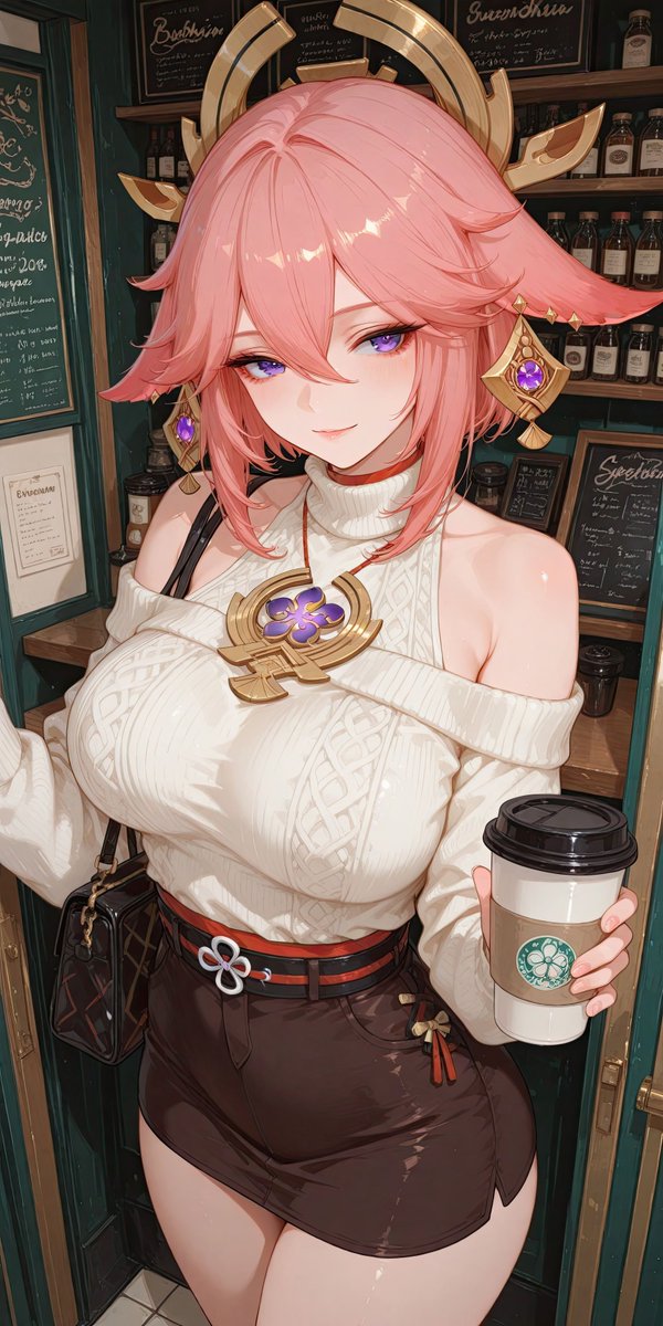 Yae Miko with Short Hair 八重神子 

#YaeMiko #GenshinImpact #原神