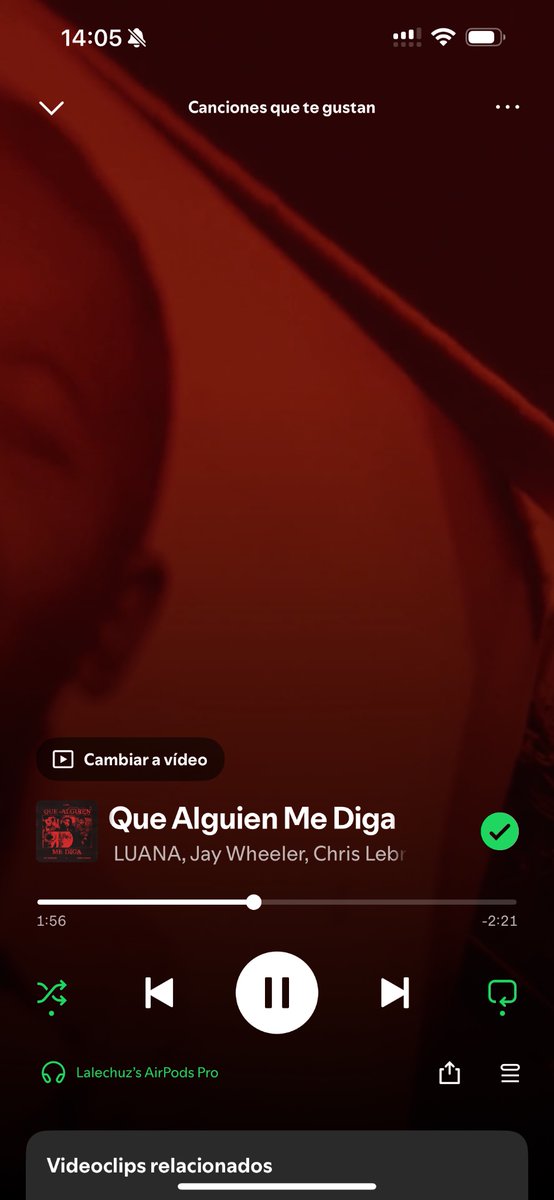Sentir esta canción y no por amor es 🫠💔