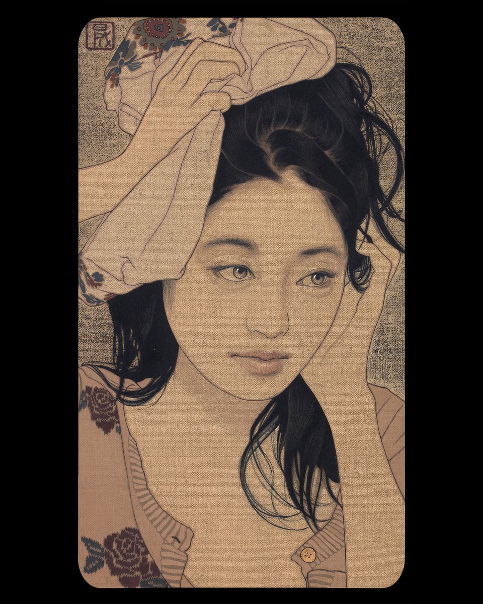 池永康晟、【木綿と指・真美】、希少な額装用画集より、新品額装付 Yahoo!オークション - 池永康晟 【木綿と指・真美】 希少な額装