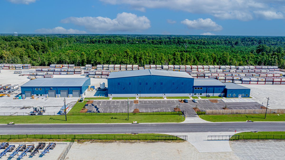 HillCon's tweet photo. We are excited to share that our design-build project for Depot Connect, leaders in providing premier Tank Cleaning &amp; Maintenance, ISO Tank Container Depot, &amp; Transportation services, is complete. This new facility is located on a 38-acre industrial site in Berkeley County. https://t.co/haobx5stfY