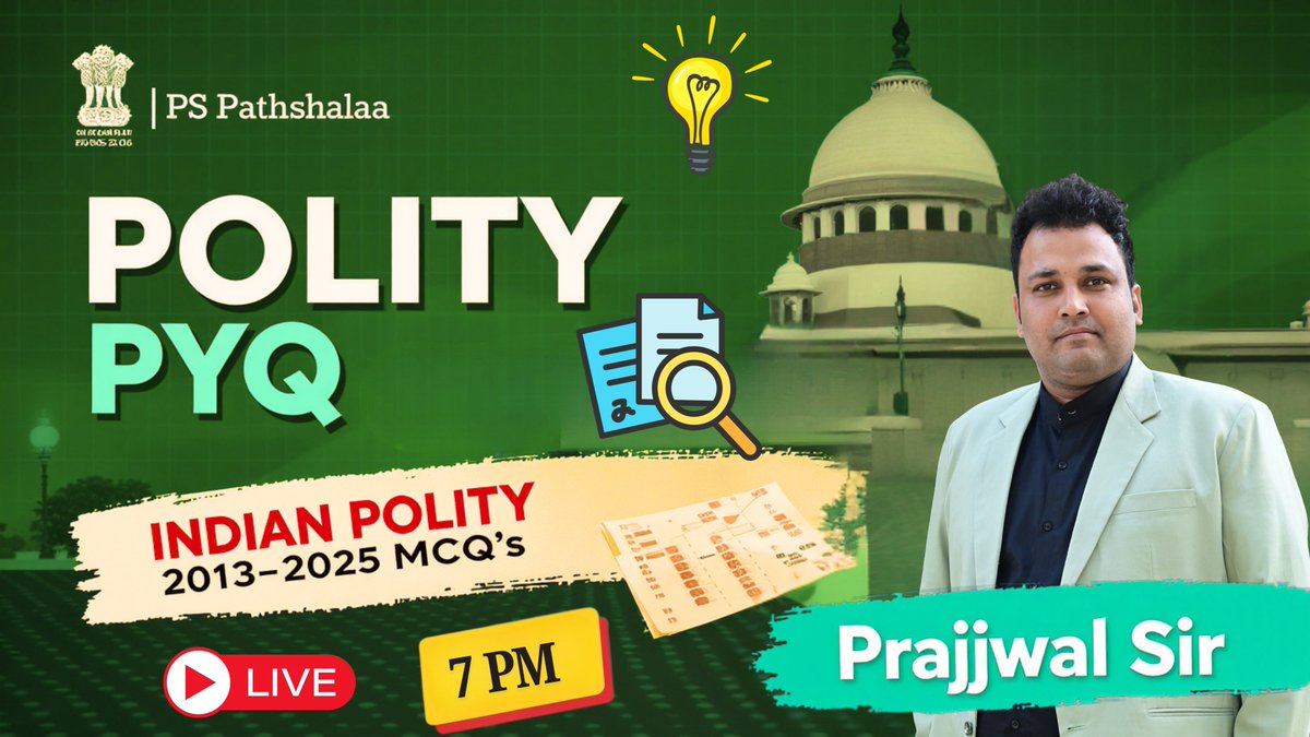 innovationvns's tweet image. Indian Polity PYQs: One Shot! 
आज रात 7 PM को Prajjwal Sir पढ़ाएंगे Indian Polity के पिछले 10 सालों के सवाल!  

LIVE: youtube.com/live/am8a3jy7C…

#IndianPolity #PSPathshalaa #ArattaiApp #MeraDeshPahle #INDWvsSLW #EktaKapoor #ssc_chairman_jwab_do #MiddleEast #TOKEN2049📷