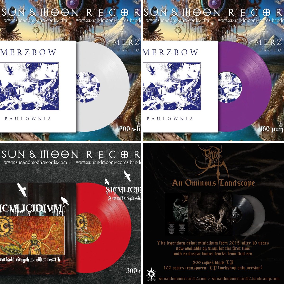 sunmoonrecords's tweet image. New vinyl up for preorder! Merzbow /// Siculicidium /// Selbst /// Sun &amp;amp; Moon Records, check our website for information 
#merzbow #siculicidium #selbst #sunandmoonrecords #vinyl